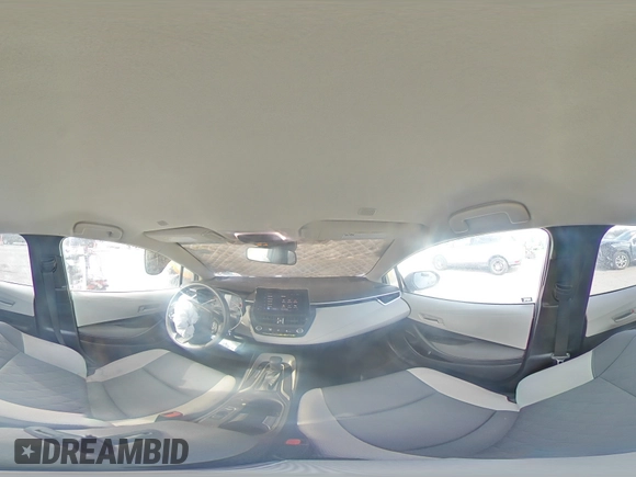 2023 Toyota Corolla LE with VIN JTDB4MEE8P3015055, listed as a Copart auction lot 50380345 with 20,548 mi miles and Salvage Title. Bid and sale history available at DreamBid. Image 12.