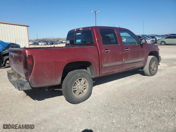 2010 Chevrolet Colorado LT w/1LT with VIN 1GCJTCDE1A8142816, listed as a Copart auction lot 48295635 with 215,593 mi miles and Salvage Title. Bid and sale history available at carsss.com. Image 3.