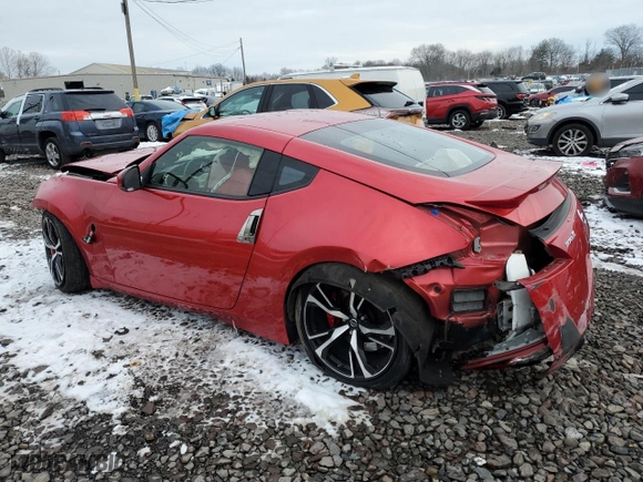 2020 Nissan 370Z Coupe with VIN JN1AZ4EH6LM823158, listed as a Copart auction lot 85950944 with 62,196 mi miles and Salvage Title. Bid and sale history available at carsss.com. Image 2.