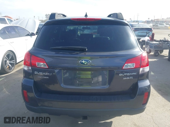 2011 Subaru Outback 3.6R Limited with VIN 4S4BRDJC0B2410847, listed as a IAAI auction lot 41765333 with 129,171 mi miles. Bid and sale history available at carsss.com. Image 16.