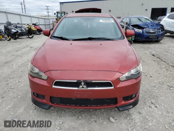 2009 Mitsubishi Lancer ES with VIN JA3AU26UX9U005550, listed as a Copart auction lot 75966983 with 166,455 mi miles and Non Repairable. Bid and sale history available at DreamBid. Image 5.