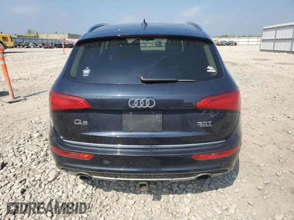2016 Audi Q5 Premium Plus with VIN WA1D7AFP3GA131882, listed as a Copart auction lot 56459575 with 120,806 mi miles and Non repairable. Bid and sale history available at DreamBid. Image 6.