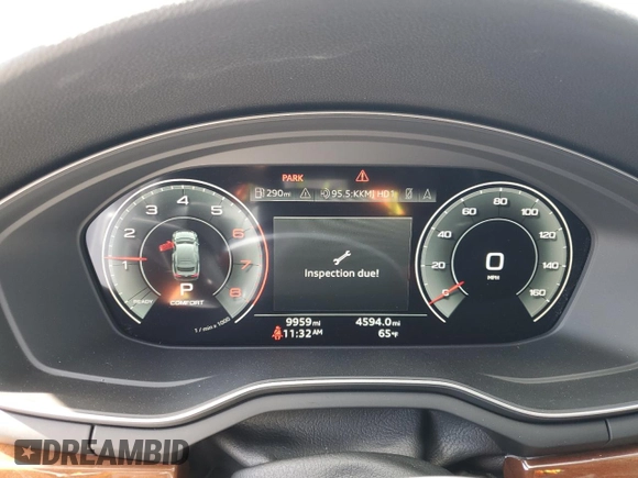 2021 Audi A5 Sportback Premium Plus with VIN WAUCBCF51MA025644, listed as a Copart auction lot 81047833 with 9,959 mi miles. Bid and sale history available at carsss.com. Image 9.