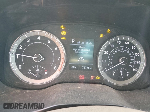 2021 Hyundai Venue SE z VIN KMHRB8A30MU115006, wystawiony jako Copart lot #49426725 z przebiegiem 72 775 mil mil oraz Szkoda całkowita • Salvage title. Historia ofert i sprzedaży dostępna na DreamBid. Obrazek 9.