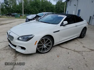 2014 BMW 6 Series 650i with VIN WBAYP9C56ED169396, listed as a Copart auction lot 66408424 with 44,678 mi miles and Clean Title. Bid and sale history available at carsss.com. Image 1.