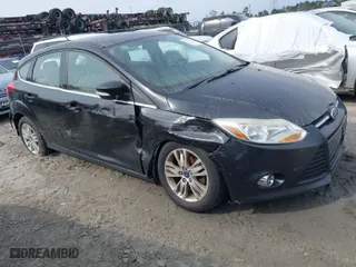 2012 Ford Focus SEL with VIN 1FAHP3M2XCL363037, listed as a IAAI auction lot 41816361 with 101,693 mi miles. Bid and sale history available at carsss.com. Image 1.