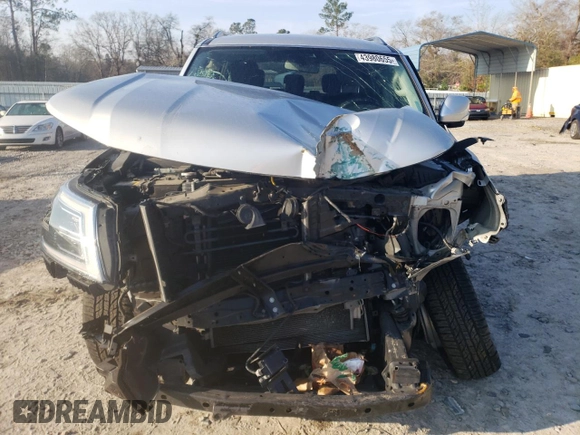 2021 Nissan Armada SV with VIN JN8AY2AD2M9661061, listed as a Copart auction lot 43980655 with 71,041 mi miles and Salvage Title. Bid and sale history available at carsss.com. Image 5.