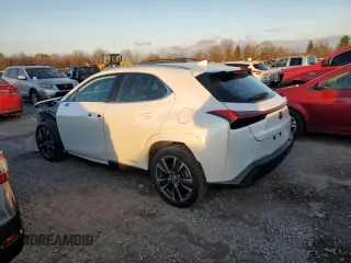 2022 Lexus UX with VIN JTHP9JBH9N2057661, listed as a Copart auction lot 81083394 with 26,443 mi miles and Salvage Title. Bid and sale history available at carsss.com. Image 2.