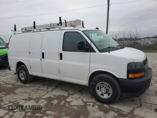 2019 Chevrolet Express Cargo with VIN 1GCWGAFP9K1367606, listed as a Copart auction lot 87336624 with 98,989 mi miles and Clean title. Bid and sale history available at DreamBid. Image 4.