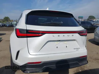2025 Lexus NX with VIN JTJGKCEZ1S5025350, listed as a IAAI auction lot 41465412 with 10,420 mi miles. Bid and sale history available at carsss.com. Image 16.