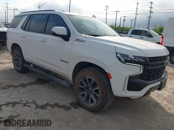 2024 Chevrolet Tahoe Z71 with VIN 1GNSKPKD5RR319258, listed as a IAAI auction lot 42044649 with 18,669 mi miles and . Bid and sale history available at DreamBid. Image 1.