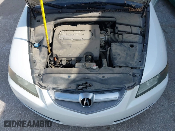2005 Acura TL with VIN 19UUA66215A062486, listed as a IAAI auction lot 41918919 with 163,845 mi miles. Bid and sale history available at carsss.com. Image 10.