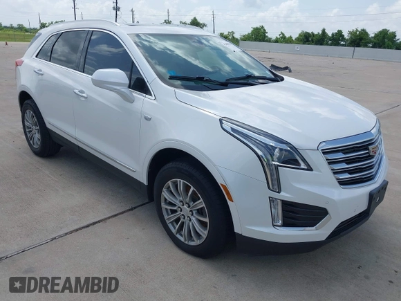 2017 Cadillac XT5 Luxury FWD z VIN 1GYKNBRS0HZ194069, wystawiony jako IAAI lot #42688346 z przebiegiem Nie podano mil oraz . Historia ofert i sprzedaży dostępna na DreamBid. Obrazek 1.