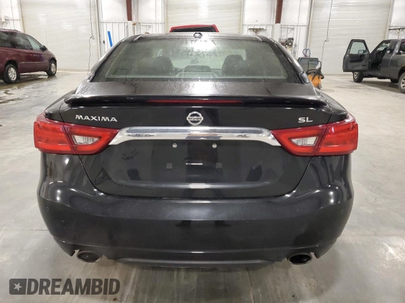 2017 Nissan Maxima SL with VIN 1N4AA6AP7HC376579, listed as a Copart auction lot 53823125 with 147,146 mi miles and Salvage title. Bid and sale history available at DreamBid. Image 6.