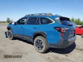 2024 Subaru Outback Wilderness z VIN 4S4BTGUDXR3209923, wystawiony jako Copart lot #58772364 z przebiegiem Nie podano mil oraz Szkoda całkowita • Salvage title. Historia ofert i sprzedaży dostępna na DreamBid. Obrazek 2.
