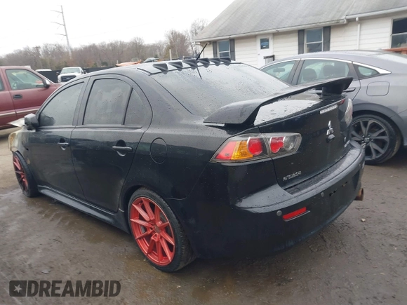 2014 Mitsubishi Lancer GT with VIN JA32U8FW9EU010127, listed as a IAAI auction lot 41182463 with Not Provided miles and . Bid and sale history available at DreamBid. Image 3.
