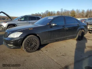 2011 Mercedes-Benz S-Class S 550 with VIN WDDNG8GB4BA368949, listed as a Copart auction lot 43427675 with 85,136 mi miles and Salvage Title. Bid and sale history available at carsss.com. Image 1.