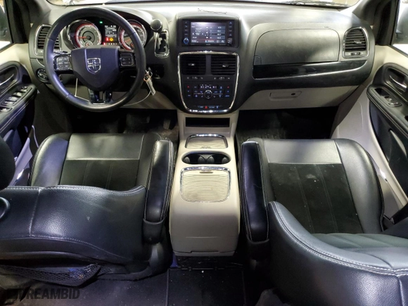 2017 Dodge Grand Caravan SXT with VIN 2C4RDGCG6HR612248, listed as a Copart auction lot 50807325 with 129,336 mi miles and Clean Title. Bid and sale history available at carsss.com. Image 8.