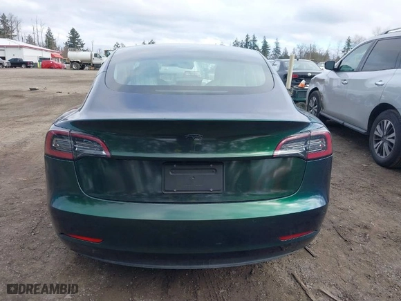 2020 Tesla Model 3 Long Range with VIN 5YJ3E1EB7LF668558, listed as a IAAI auction lot 41525686 with 1 mi miles. Bid and sale history available at carsss.com. Image 16.
