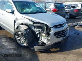 2016 Chevrolet Equinox LTZ with VIN 2GNFLGEK5G6197177, listed as a IAAI auction lot 41468464 with 56,680 mi miles. Bid and sale history available at carsss.com. Image 6.