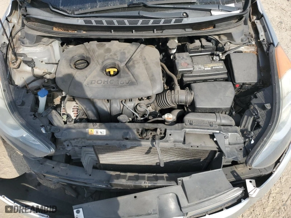 2013 Hyundai Elantra GLS with VIN 5NPDH4AE6DH395600, listed as a Copart auction lot 43967675 with 92,462 mi miles and Salvage Title. Bid and sale history available at carsss.com. Image 11.