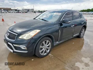 2016 Infiniti QX50 z VIN JN1BJ0RR8GM267187, wystawiony jako Copart lot #55532445 z przebiegiem Nie podano mil oraz Czysty tytuł • Clean title. Historia ofert i sprzedaży dostępna na DreamBid. Obrazek 1.