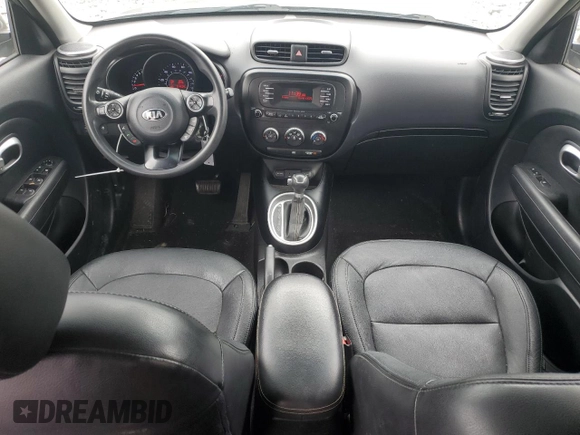 2014 Kia Soul + with VIN KNDJP3A56E7006816, listed as a Copart auction lot 48454075 with 91,434 mi miles and Salvage Title. Bid and sale history available at carsss.com. Image 8.