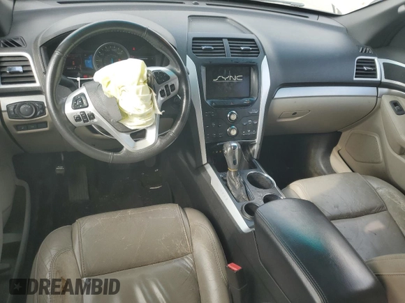 2012 Ford Explorer XLT with VIN 1FMHK7D80CGA30550, listed as a Copart auction lot 49775845 with 109,838 mi miles and Salvage Title. Bid and sale history available at DreamBid. Image 8.