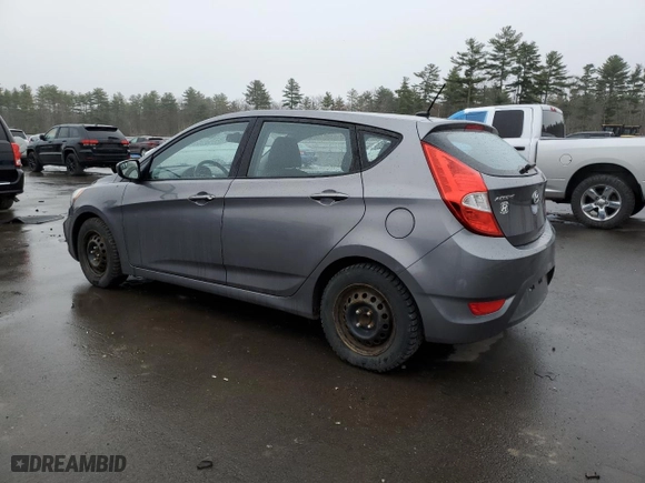 2014 Hyundai Accent GS with VIN KMHCT5AE1EU190043, listed as a Copart auction lot 53330275 with 121,935 mi miles and Clean Title. Bid and sale history available at carsss.com. Image 2.