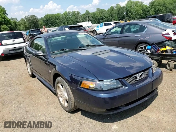 2002 Ford Mustang Standard with VIN 1FAFP40442F202944, listed as a Copart auction lot 62178415 with 124,619 mi miles and Salvage title. Bid and sale history available at DreamBid. Image 13.