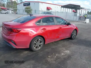 2024 Kia Forte LXS with VIN 3KPF24AD4RE819899, listed as a IAAI auction lot 41796645 with 43,511 mi miles. Bid and sale history available at carsss.com. Image 4.
