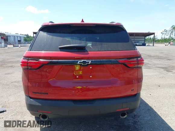 2022 Chevrolet Traverse LT Cloth with VIN 1GNERGKW7NJ154137, listed as a IAAI auction lot 42181210 with 30,650 mi miles and . Bid and sale history available at DreamBid. Image 16.