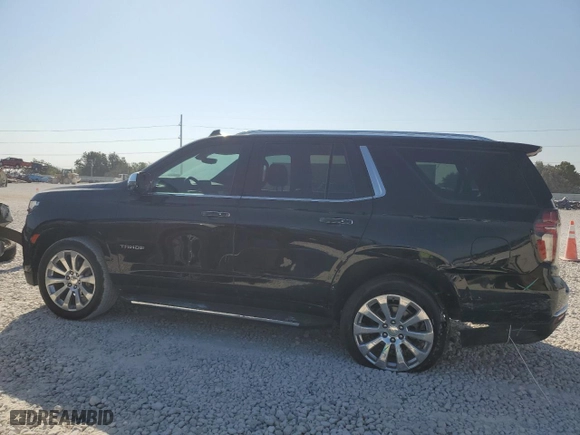 2021 Chevrolet Tahoe Premier with VIN 1GNSCSKD9MR245898, listed as a Copart auction lot 74805774 with 41,760 mi miles and Salvage Title. Bid and sale history available at carsss.com. Image 2.