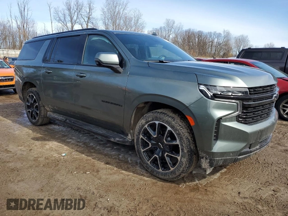 2023 Chevrolet Suburban RST with VIN 1GNSKEKT4PR348517, listed as a Copart auction lot 47583295 with 40,813 mi miles and Clean title. Bid and sale history available at DreamBid. Image 4.