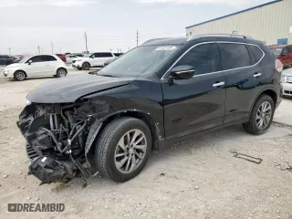 2014 Nissan Rogue SL with VIN 5N1AT2MT5EC869108, listed as a Copart auction lot 51440195 with 58,926 mi miles and Salvage Title. Bid and sale history available at carsss.com. Image 1.