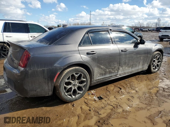 2017 Chrysler 300 S with VIN 2C3CCAGGXHH612876, listed as a Copart auction lot 46687585 with 163,688 mi miles and Clean Title. Bid and sale history available at carsss.com. Image 3.