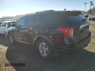 2022 Ford Explorer XLT with VIN 1FMSK8DH7NGA36201, listed as a Copart auction lot 86916034 with 71,436 mi miles and Salvage Title. Bid and sale history available at DreamBid. Image 2.