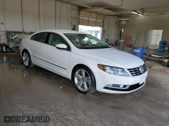 2013 Volkswagen CC R-Line with VIN WVWBP7AN3DE520970, listed as a Copart auction lot 46055334 with 75,278 mi miles and Salvage Title. Bid and sale history available at carsss.com. Image 4.