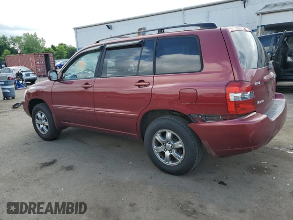 2005 Toyota Highlander z VIN JTEEP21A250113777, wystawiony jako Copart lot #58833735 z przebiegiem 176 285 mil mil oraz Szkoda całkowita • Salvage title. Historia ofert i sprzedaży dostępna na DreamBid. Obrazek 2.