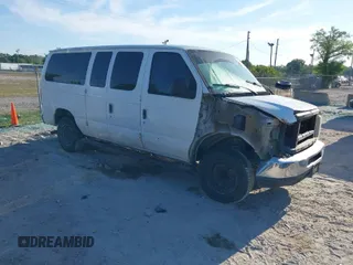 2010 Ford Econoline Passenger XL with VIN 1FBNE3BL9ADA86181, listed as a IAAI auction lot 41892206 with 240,310 mi miles. Bid and sale history available at carsss.com. Image 1.