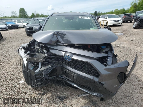 2023 Toyota RAV4 Hybrid SE with VIN JTM16RFVXPD088729, listed as a Copart auction lot 57879395 with 33,249 mi miles and Salvage title. Bid and sale history available at DreamBid. Image 5.