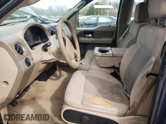 2005 Ford F-150 XL with VIN 1FTRF14585KC00914, listed as a Copart auction lot 43589325 with 181,304 mi miles and Salvage Title. Bid and sale history available at carsss.com. Image 7.