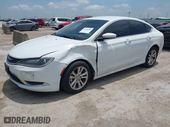 2015 Chrysler 200 Limited с VIN 1C3CCCABXFN602619, выставлен на аукционе IAAI как лот 42406804 с пробегом 141 277 миль миль и . История ставок и продаж доступна на DreamBid. Изображение 2.