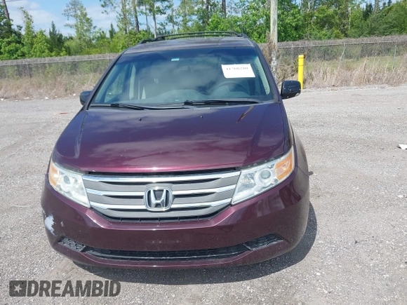2012 Honda Odyssey EX with VIN 5FNRL5H45CB054113, listed as a IAAI auction lot 41760280 with 125,640 mi miles and . Bid and sale history available at carsss.com. Image 12.