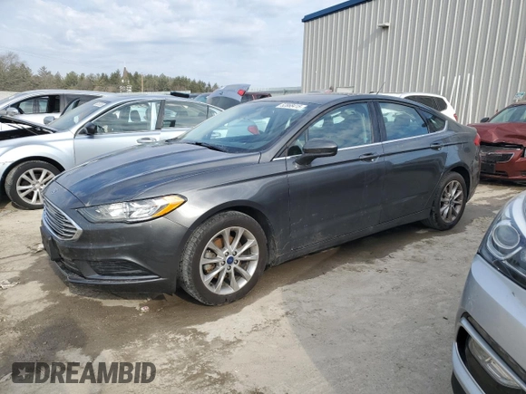 2017 Ford Fusion SE with VIN 3FA6P0HD1HR250782, listed as a Copart auction lot 52868415 with 74,693 mi miles and Clean Title. Bid and sale history available at carsss.com. Image 1.