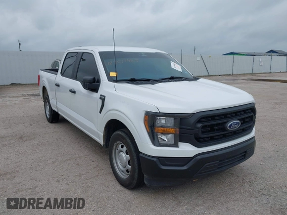 2023 Ford F-150 XL with VIN 1FTEW1C52PKF75099, listed as a IAAI auction lot 42104465 with 42,025 mi miles and . Bid and sale history available at DreamBid. Image 1.