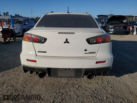 2010 Mitsubishi Lancer Evolution GSR with VIN JA32W8FV1AU007251, listed as a Copart auction lot 89408075 with 90,188 mi miles and Salvage Title. Bid and sale history available at DreamBid. Image 6.