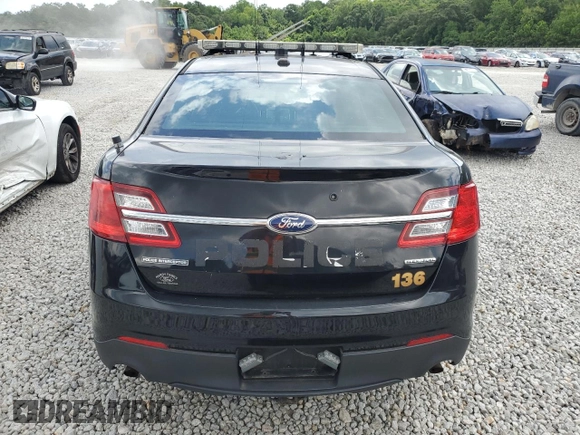 2014 Ford Police Interceptor with VIN 1FAHP2L82EG105333, listed as a Copart auction lot 66361525 with 101,176 mi miles and Clean title. Bid and sale history available at DreamBid. Image 6.