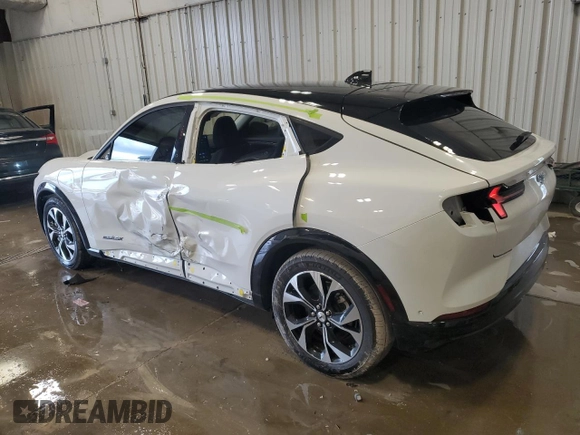 2023 Ford Mustang Mach-E Premium with VIN 3FMTK3SU7PMB04044, listed as a Copart auction lot 57593025 with 7,192 mi miles and Salvage title. Bid and sale history available at DreamBid. Image 2.