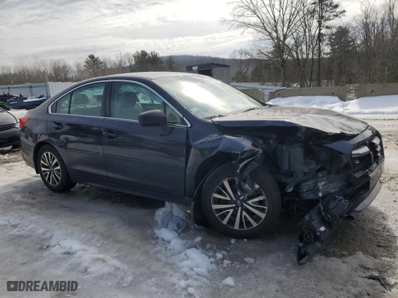 2018 Subaru Legacy with VIN 4S3BNAB64J3004070, listed as a Copart auction lot 45857555 with 0 miles and Salvage Title. Bid and sale history available at carsss.com. Image 4.